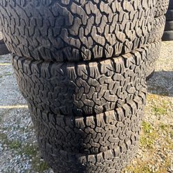 35x12.50r20 Bfgoodrich Ko2 Tires En Excelentes Condiciones De Vida Las 4