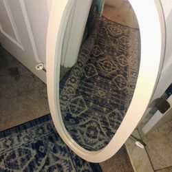 Oval Mirror 35" H. 15" W Pickup Only Cash 