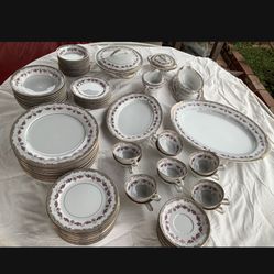 Dishes ,set,Noritake China Ridgewood 5201
