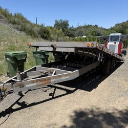 22ft Jacobson Tilt Trailer Tandem 8 Lug Axel