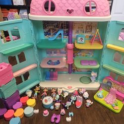 GABBY's DOLLHOUSE HOUSE AND BOAT 