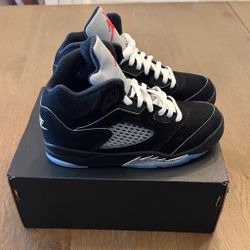 Metallic Black Jordan 5