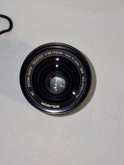 Vintage Soligor MC Zoom-Auto 35-70mm F/2.5-3.5 Lens for Olympus OM Mount - Macro w/ Pouch