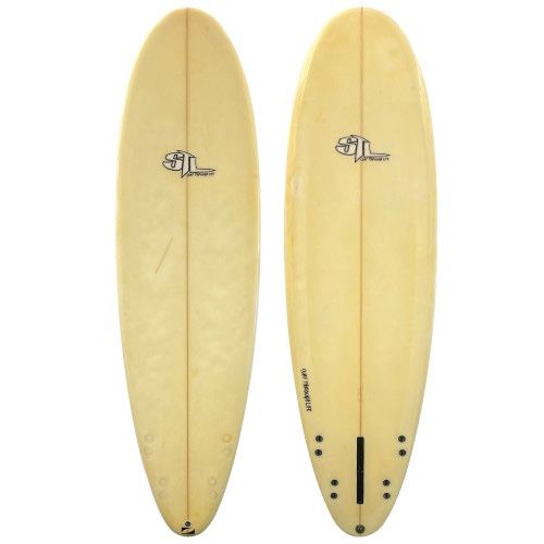6'2" Surf Through Life Surfboards Used Beveled-Rail Egg Surfboard
