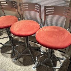3 High Quality Stools 