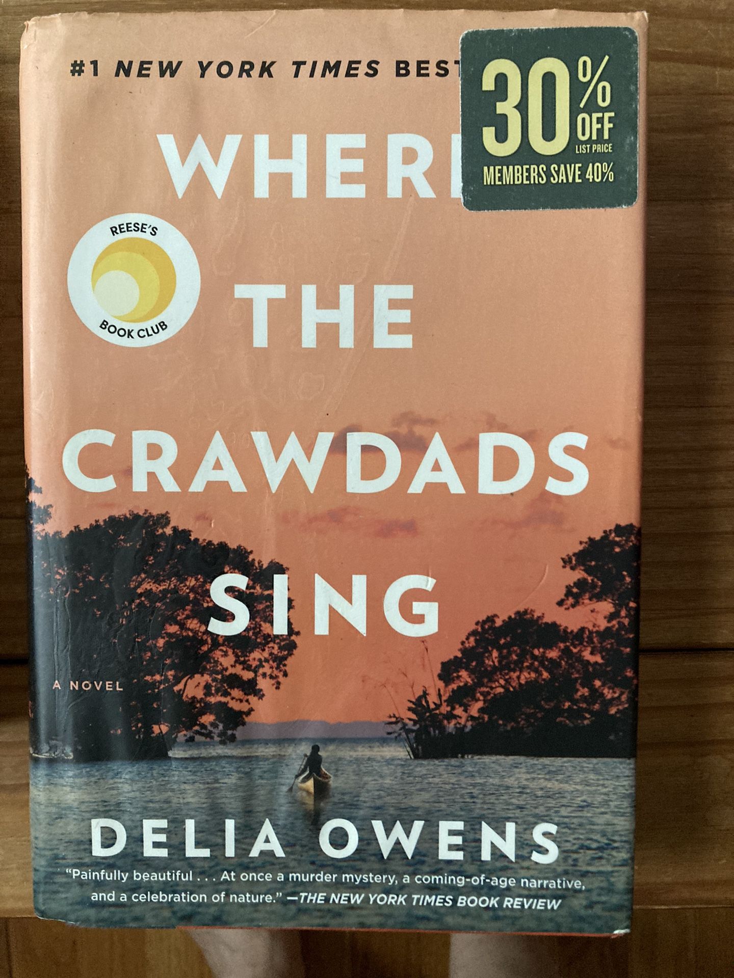 Best Seller Book Where The Crawdads Sing 