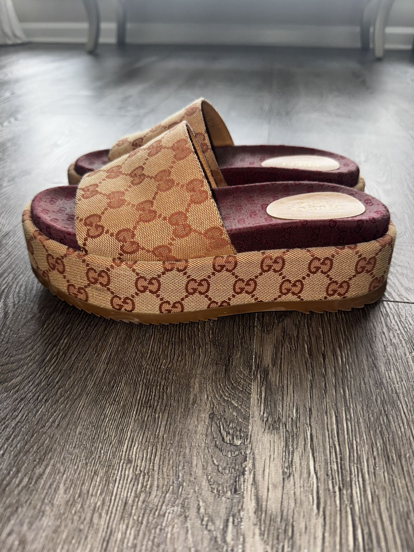 Gucci Supreme Platform Sandals