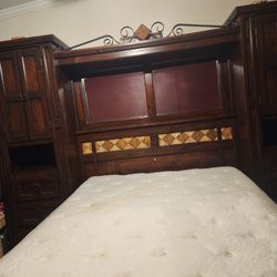 Solid Wood Bed With 700.00 Mattress 