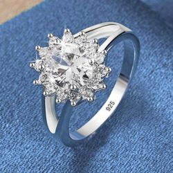 925 Silver Ring Size 7 For Women’s 