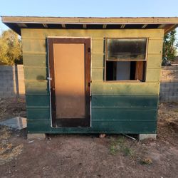 8x10 Shed Framed With Metal Studs Sheetrock And Insulated 750 Or Best Offer You Must Move
