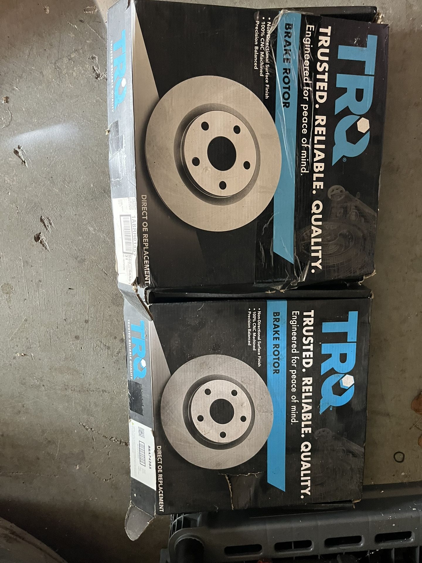 2019 accord 1.5t Front Rotors