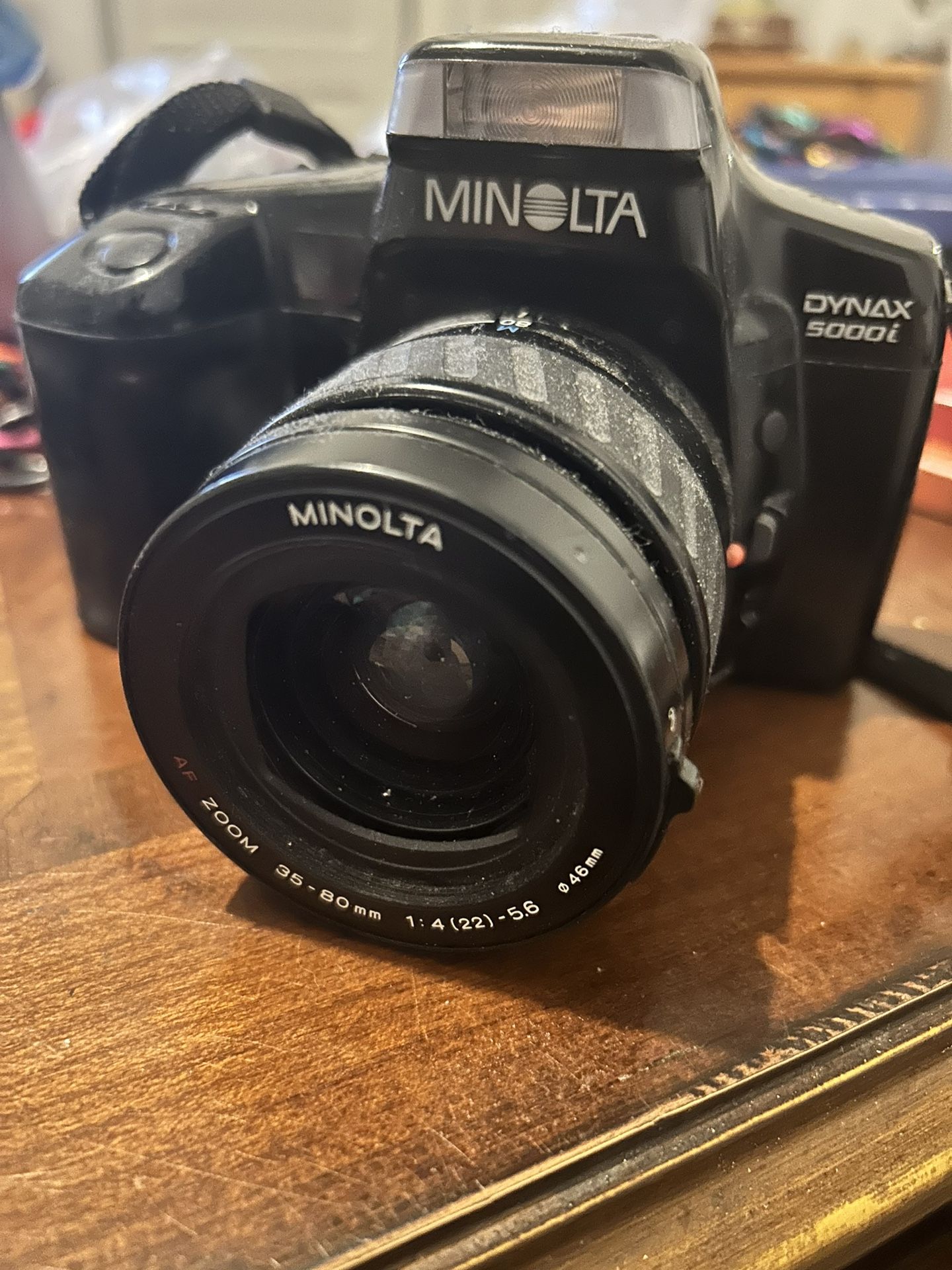 Minolta 5000i Camera With Extra Lens
