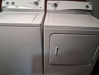 Very nice , clean , Kenmoremore washer and dryer