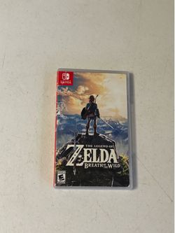 Nintendo Switch The Legend of Zelda Breath of Wild game
