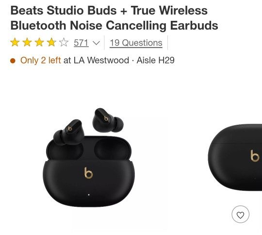 Beats Studio Buds + 1 Month Used