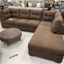 🔥🔥 Closeout *Free Delivery 🔥🔥Benchcraft Maier Sectional Couch** Brand New 👍$50 Down