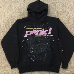 Spider Hoodie Black