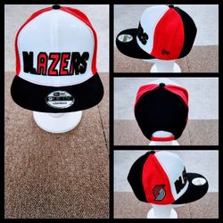 PORTLAND TRAILBLAZERS NBA BASKETBALL 🏀 SNAPBACK HAT. 