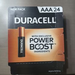 24 Pack AAA Duracell Batteries $7 Each