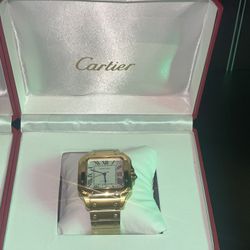 Cartier Santos Box And Papers 