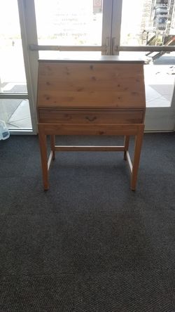 Vintage wood desk
