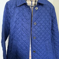Authentic Burberry Frankby Diamond Quilted Jacket