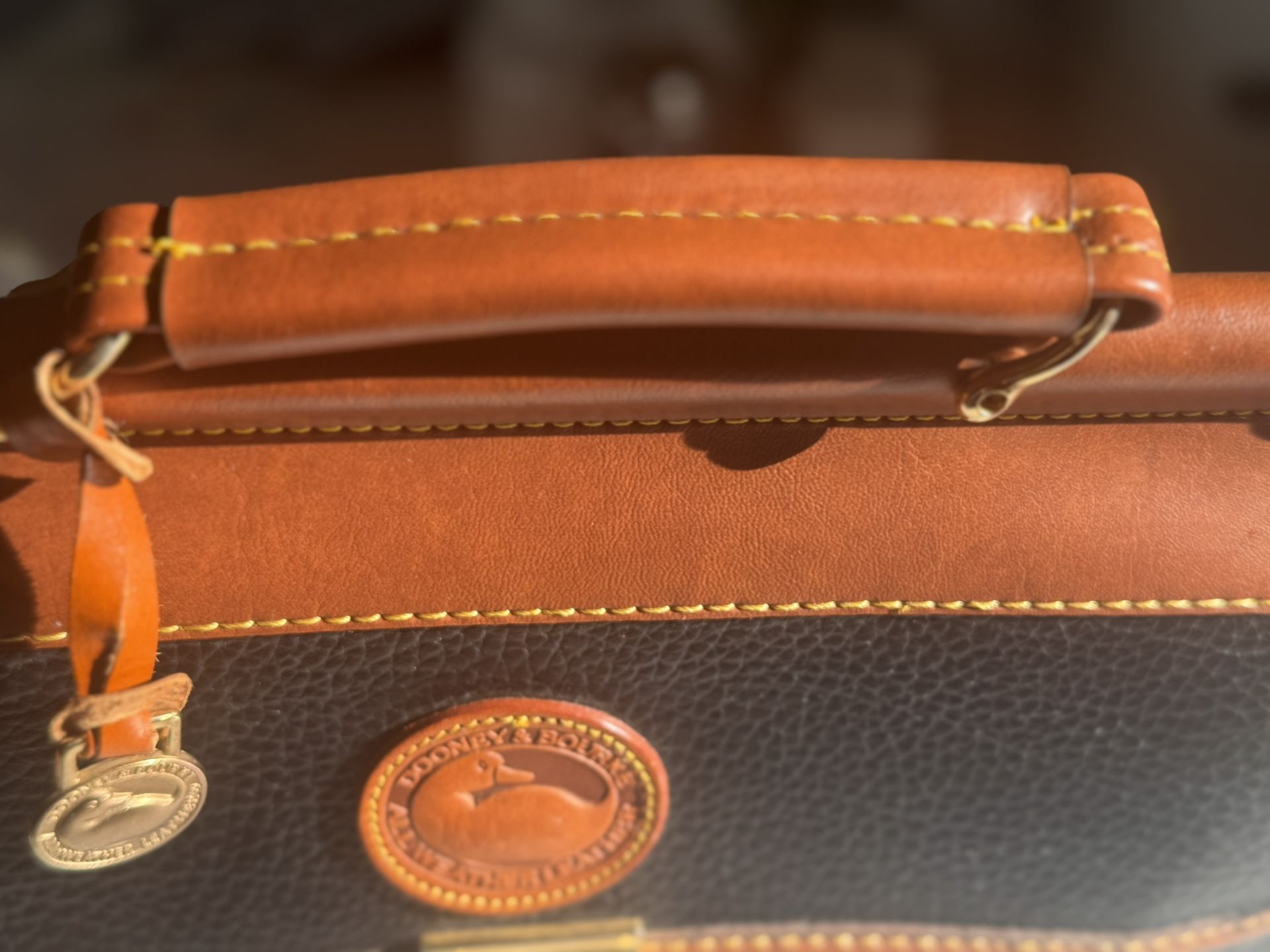 Vintage Dooney And bourke Brown Handbag