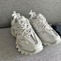 White Balenciaga Tracks