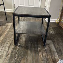 Wooden/Metal Nightstand