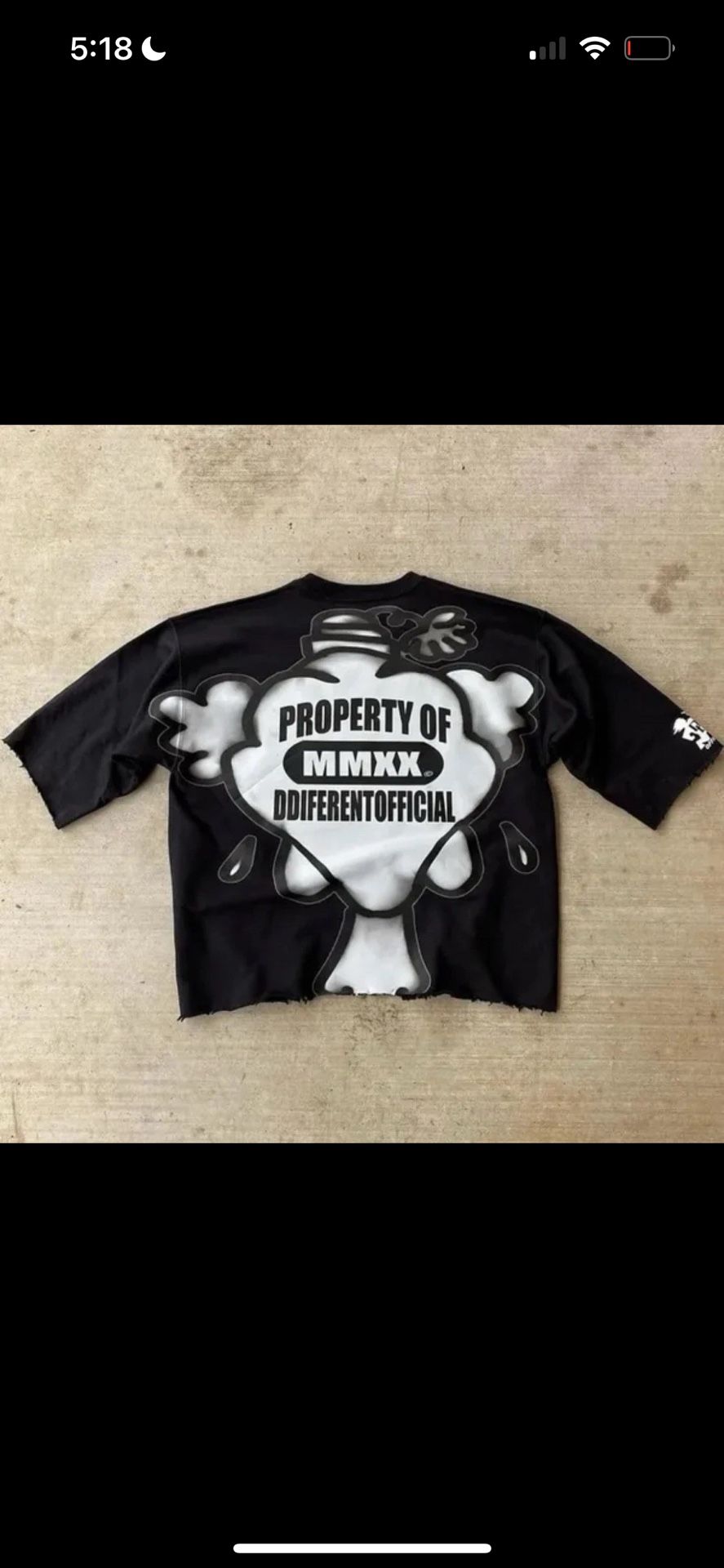 Men Cropped T-shirts
