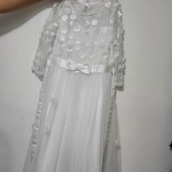 White Dress For Girls