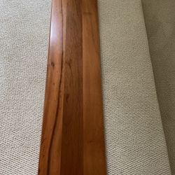 NEW BRAZILIAN KOA SOLID HARDWOOD STAIR TREAD! 48” LONG