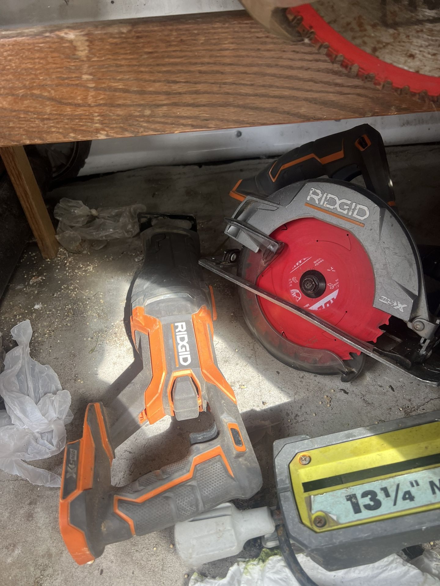 18volt RIDGID Cordless Tools 