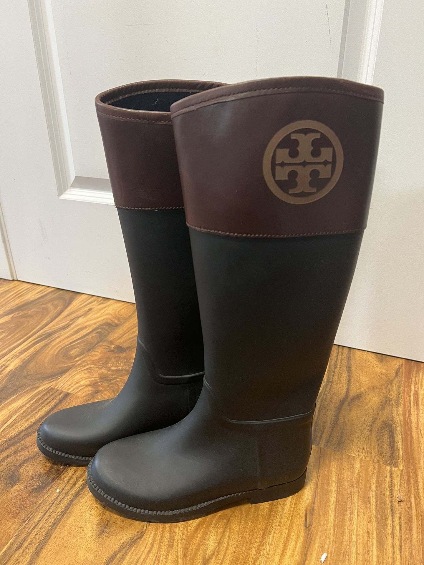 Tory Burch Rubber Boots Size 7 