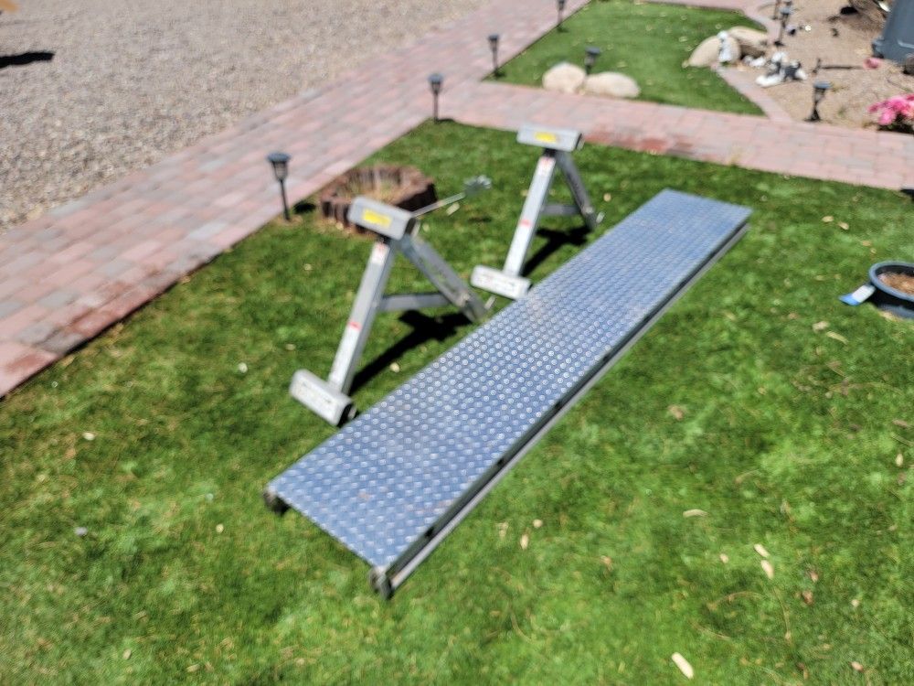 Ladder Jacks & 8' x 17" Walk Plank