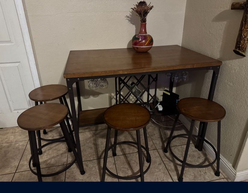  Dining Table/Bar Dining Table/ Wine Cellar Table