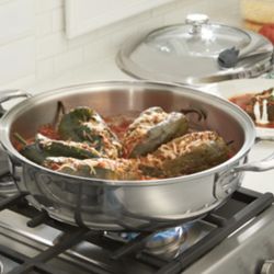 Caserola De 6-qt Vida Sana 5-ply De Princess House 