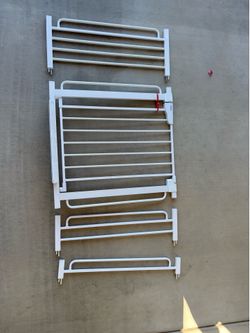 Cumbor Extra Wide Baby Gate - White