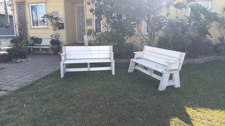 Patio benches
