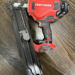 Craftsman Cordless Framing Nail Gun 