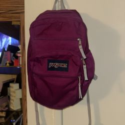 Burgundy Jansport Backpack 