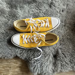 Mustard Yellow Converse 