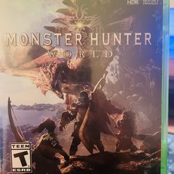 Xbox One Monster hunter World 