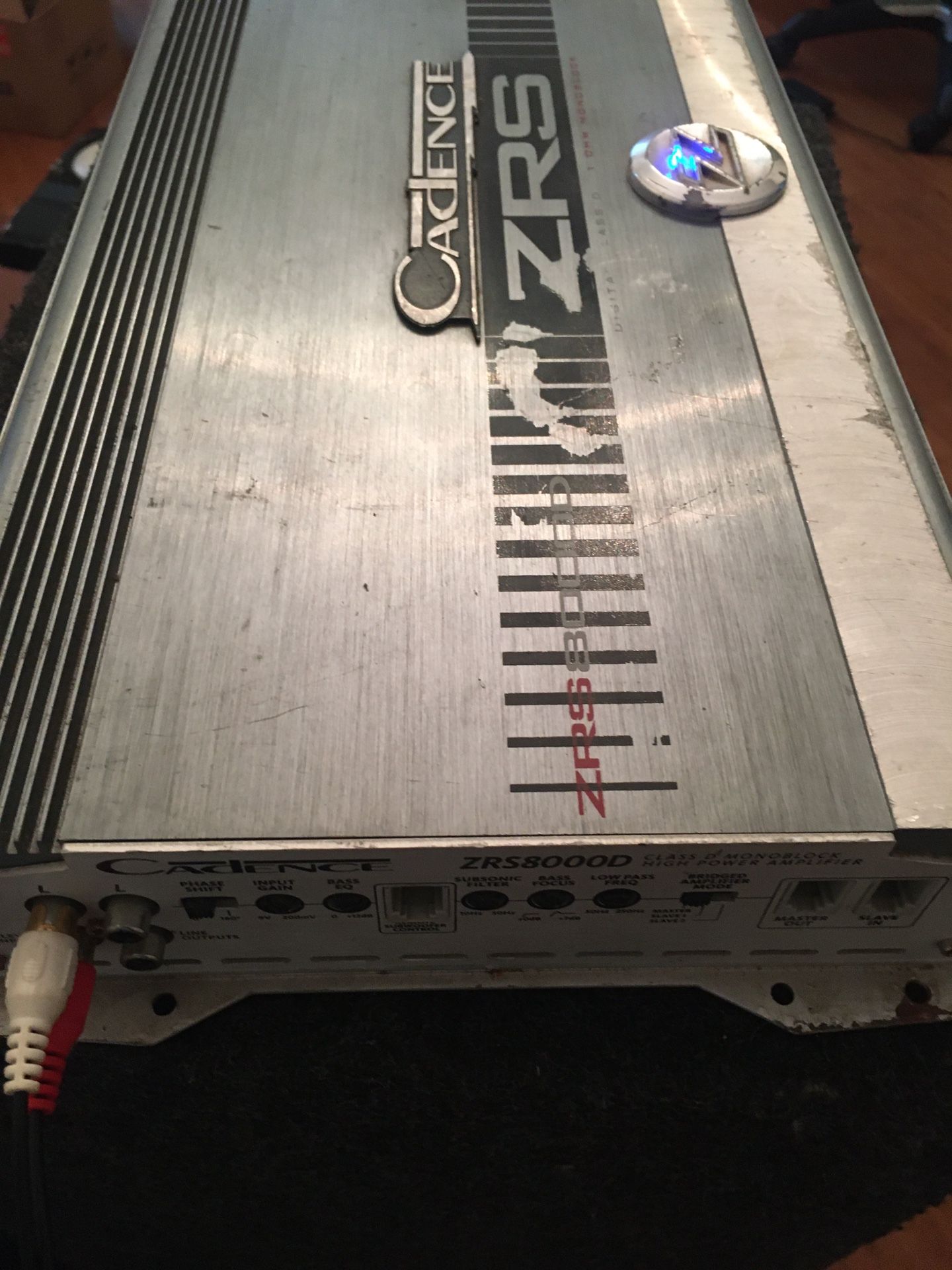 Cadence ZRS 8000D Monoblock 1 Ohm