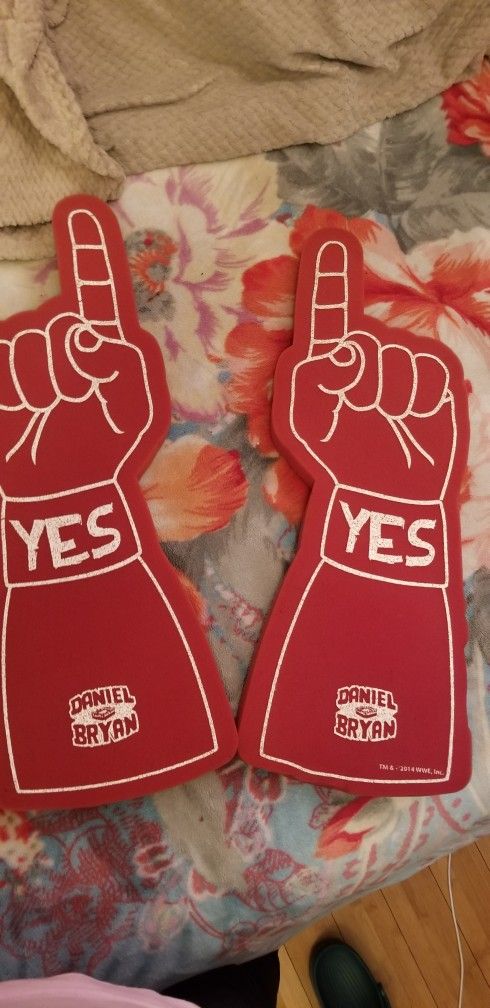 WWE Daniel Bryan Foam Hands