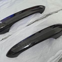 BRAND NEW 2021-2024 BMW G32 G33 G82 M4 430 440 Real Carbon Fiber Door Handle Cover