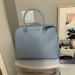 MICHAEL KORS BABY BLUE HANDLE BAG