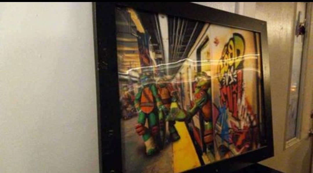 3D Teenage Mutant Ninja Turtle Wall Art