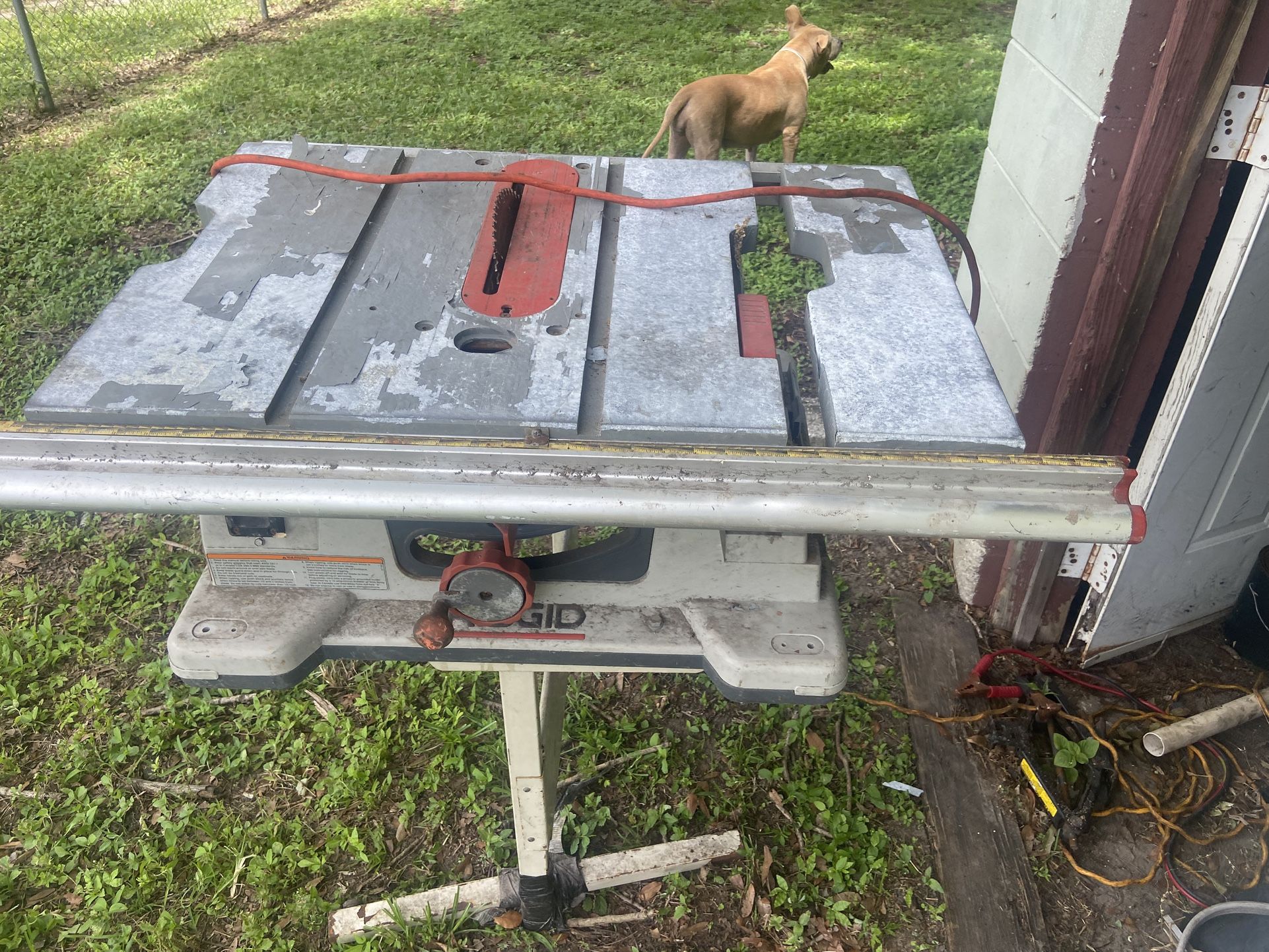 Ridgid Table Saw
