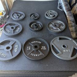 New Olympic weights - $1.10/lb